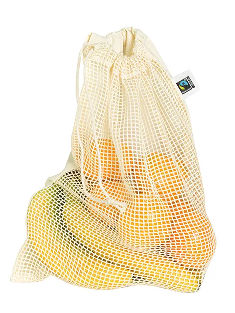 Fairtrade  fruit netzakje Naturel