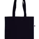 Fairtrade draagtas, zwart