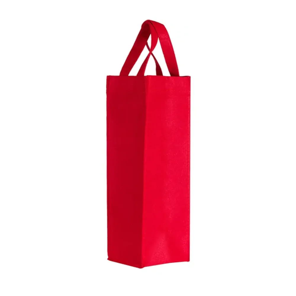 Vilten wijntas Rood