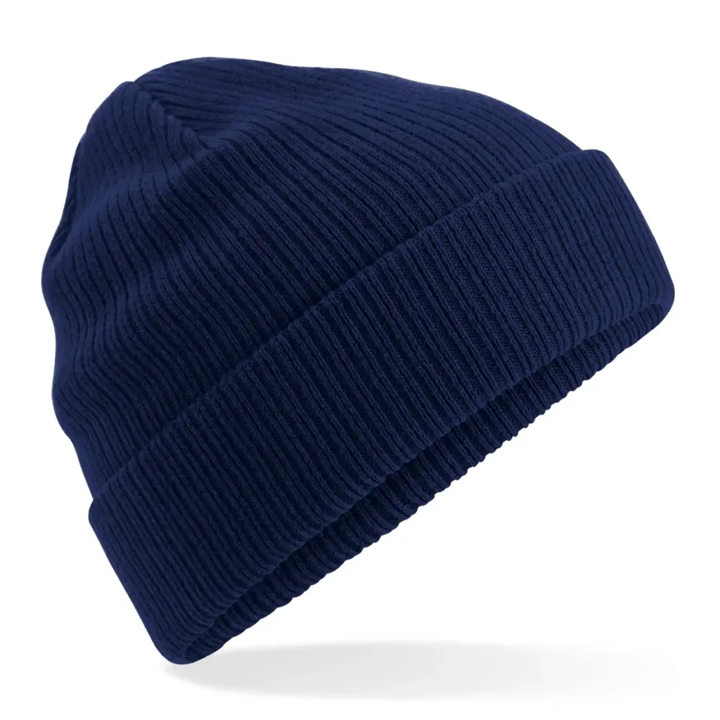Muts van biologisch katoen, oxford navy — productfoto 4