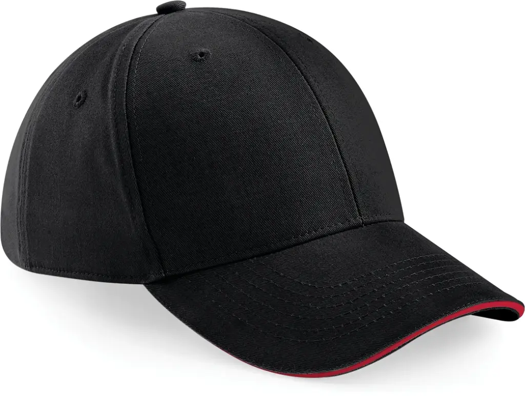 Pet Athleisure met 6 panelen, black / classic red — productfoto 2