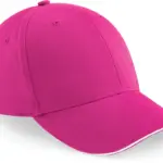 Pet Athleisure met 6 panelen, fuchsia / white — productfoto 16