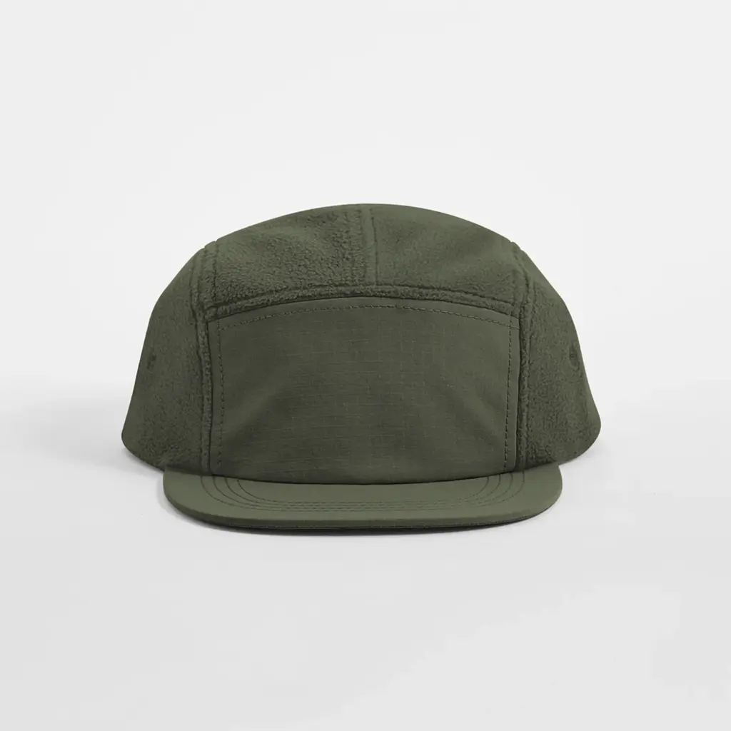 Outdoor camper pet van gerecycled fleece, olive green — productfoto 7