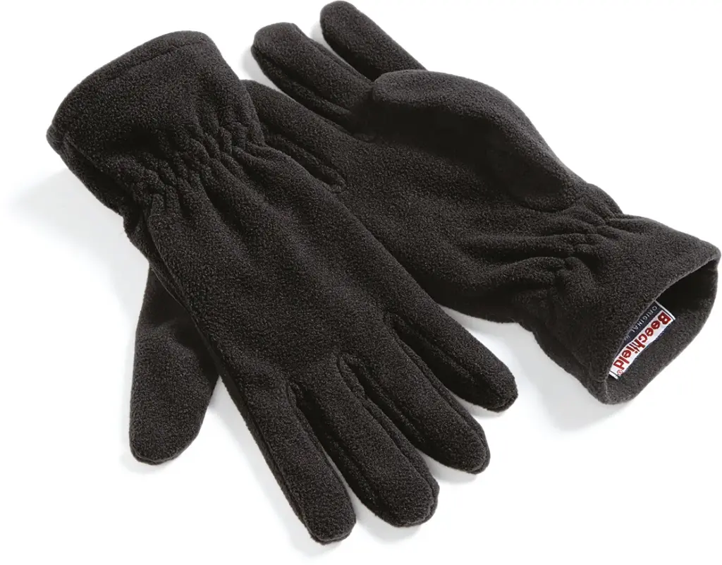 PS_B296_BLACK - Hidalgo Suprafleece® Alpine handschoenen, black — productfoto 3