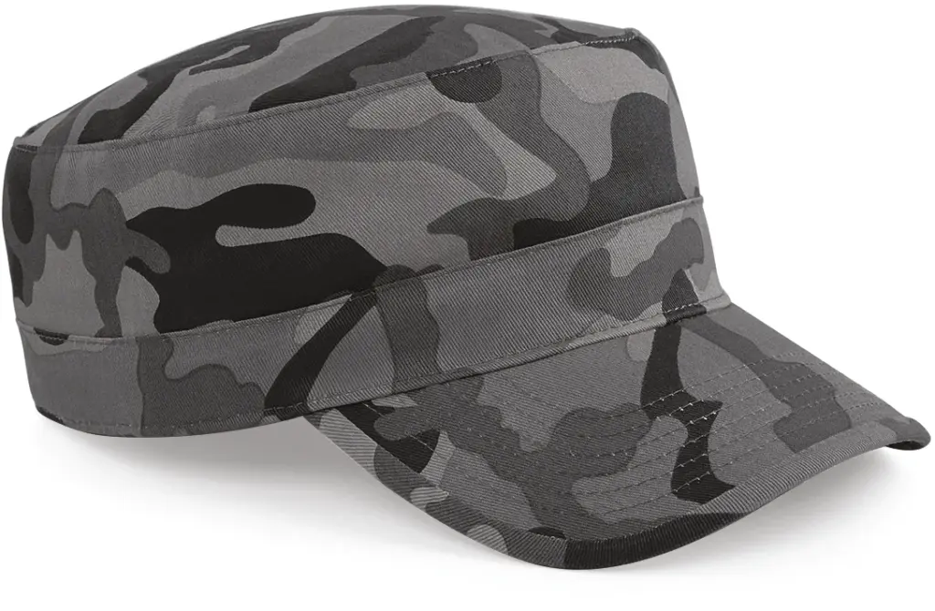 PS_B33_URBANCAMOUFLAGE - Hidalgo Camouflage Army Cap, urban camouflage — productfoto 4