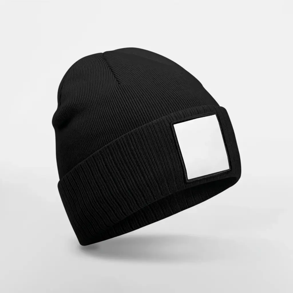 PS_B337R-FS_BLACK-WHITE - Hidalgo Muts met patch, black/white — productfoto 6