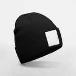 PS_B337R-FS_BLACK-WHITE - Hidalgo Muts met patch, black/white — productfoto 6