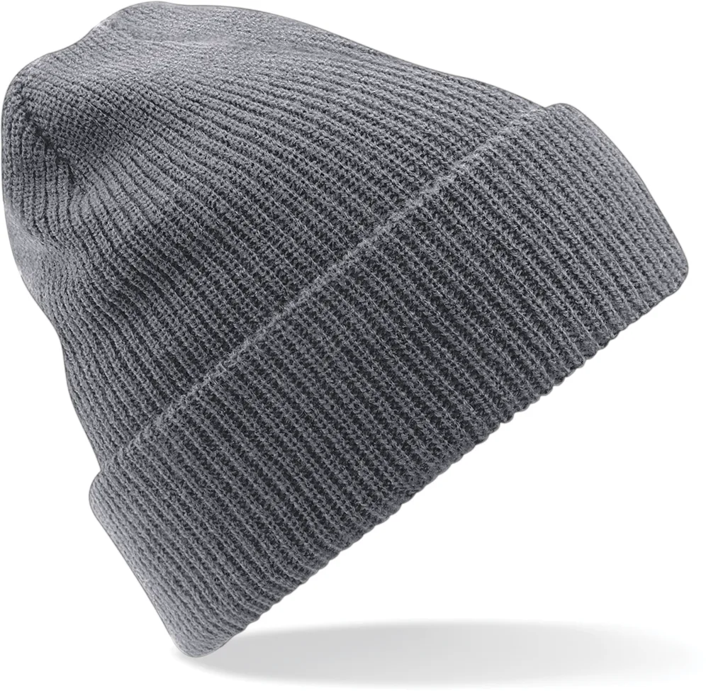 PS_B425_GRAPHITEGREY - Hidalgo Heritage Beanie, graphite grey — productfoto 5