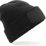 Thinsulate™ Patch Beanie, black — productfoto 3