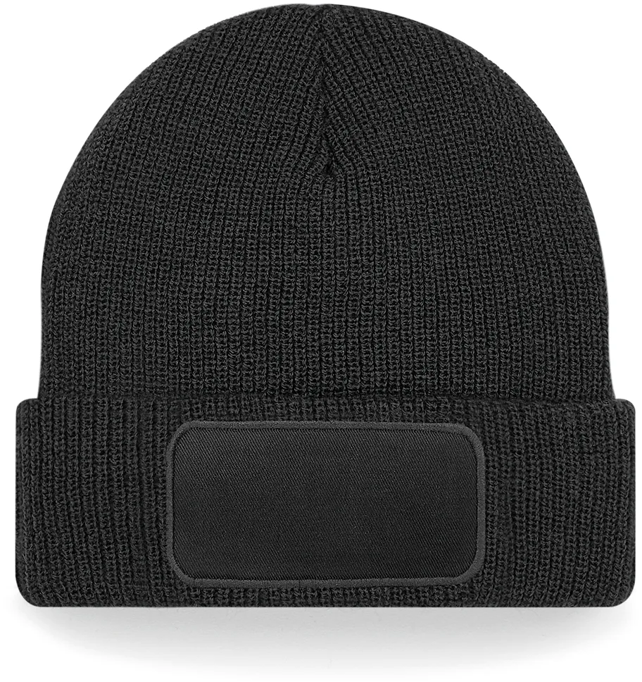 Thinsulate™ Patch Beanie, black — productfoto 4
