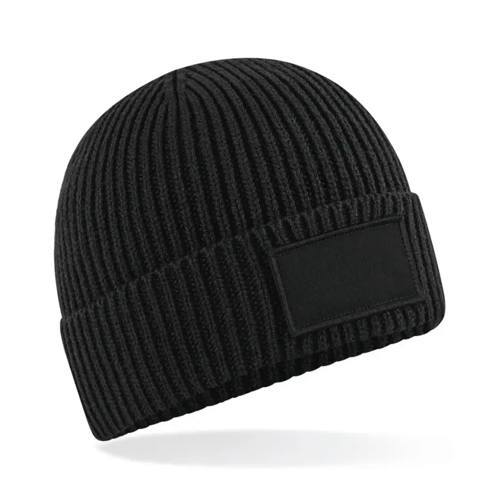Trendy muts met patch