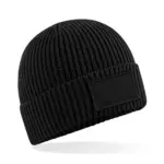 Trendy muts met patch, black — productfoto 5