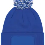 PS_B443_BRIGHTROYAL-OFFWHITE - Hidalgo Snowstar® patch beanie, bright royal / off white — productfoto 7