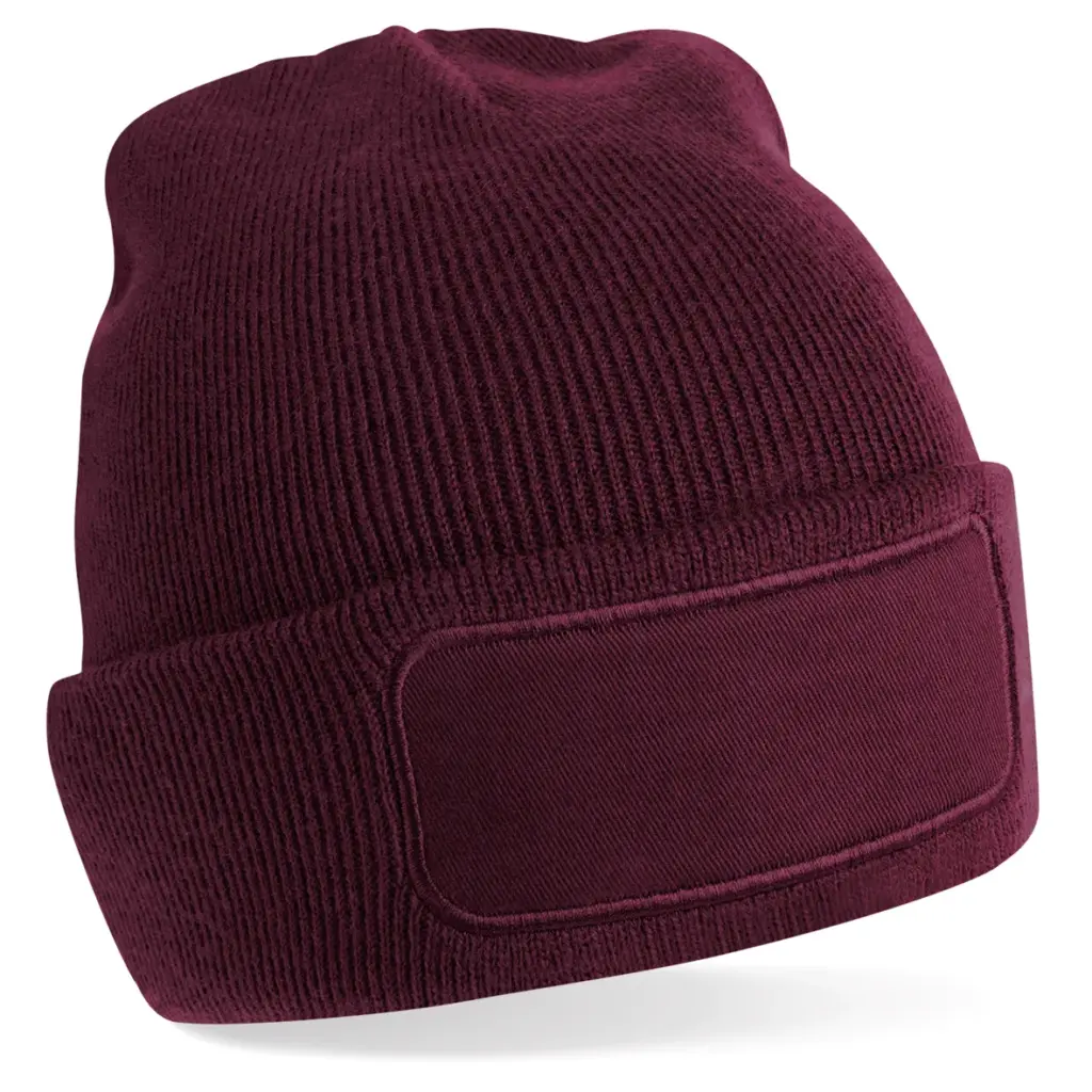 Original Patch Beanie, burgundy — productfoto 9