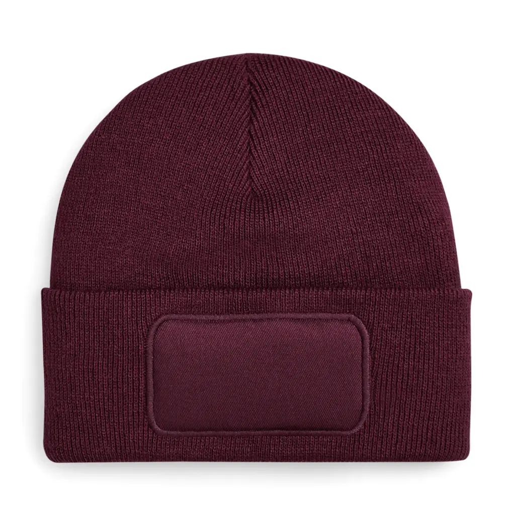 Original Patch Beanie, burgundy — productfoto 22