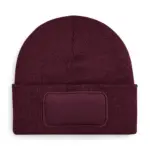 Original Patch Beanie, burgundy — productfoto 22