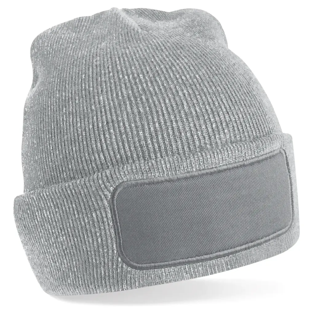 Original Patch Beanie, heather grey — productfoto 15