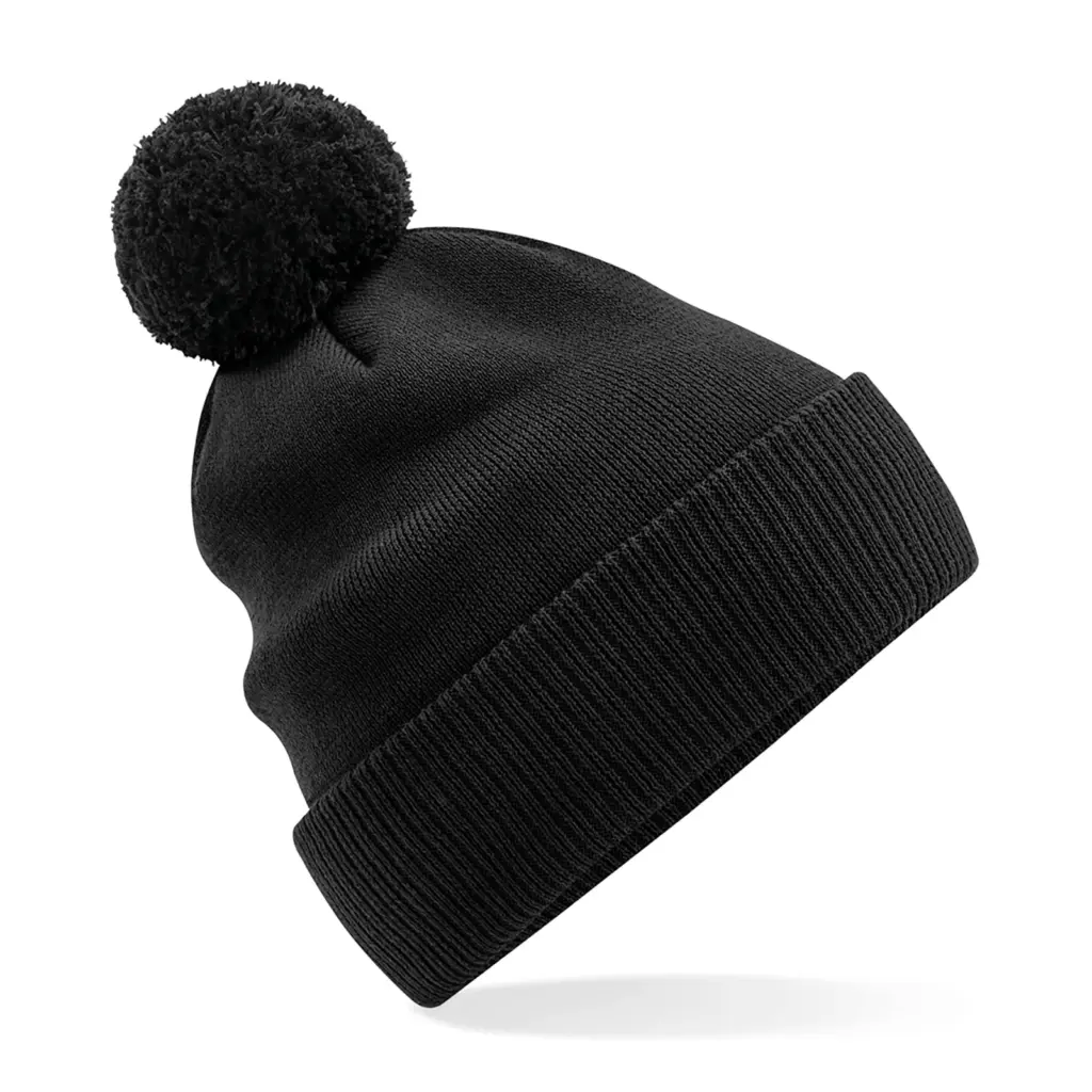 Custom Organic Cotton Pom-pom Beanie B450N Snowstar One-Size — product photo 3