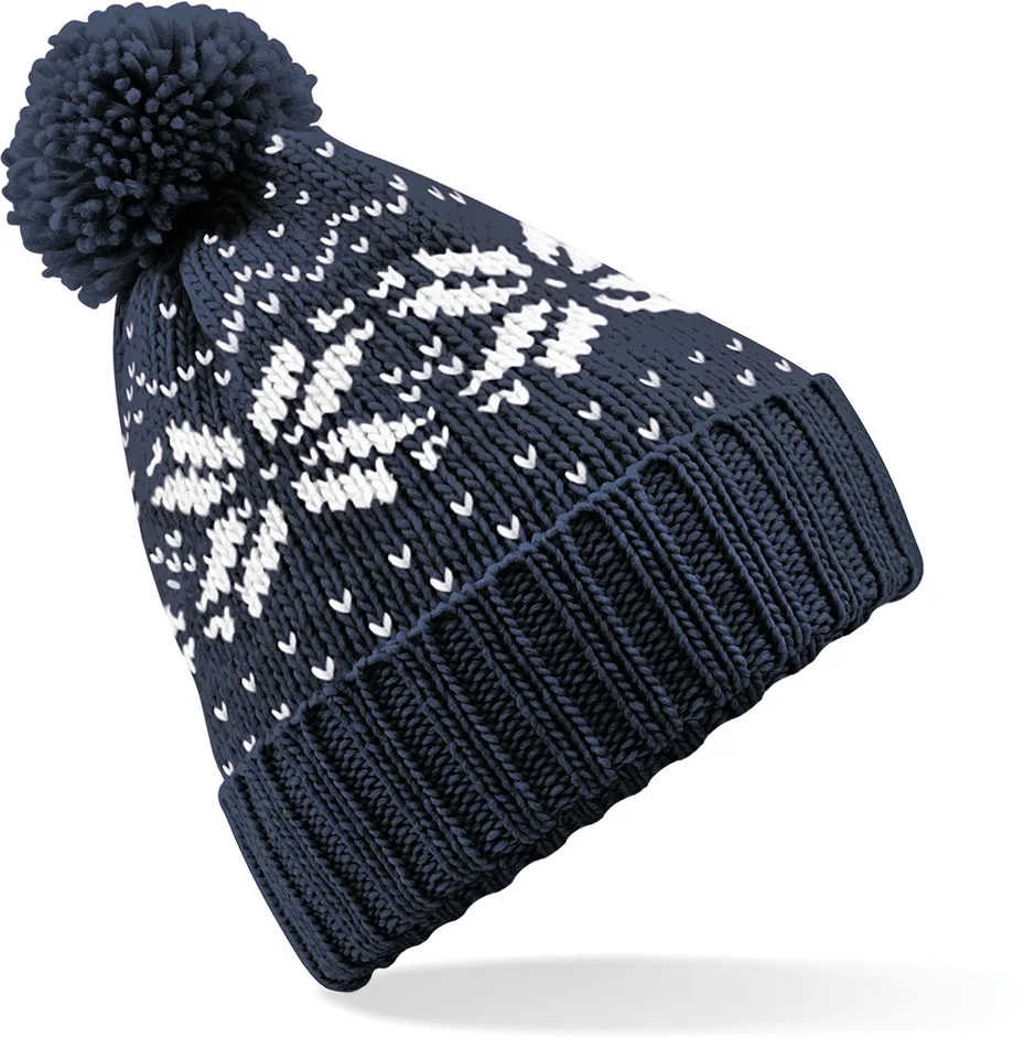 PS_B456_FRENCHNAVY-WHITE - Hidalgo Muts Snowstar® jacquard, french navy / white — productfoto 5