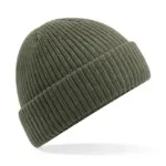 Waterafstotende thermische muts, olive green — productfoto 5