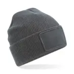 Thinsulate™ muts met afneembare patch, graphite grey — productfoto 4