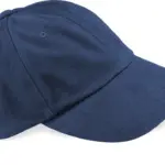 Laag profiel pet van geborsteld katoen, french navy — productfoto 8