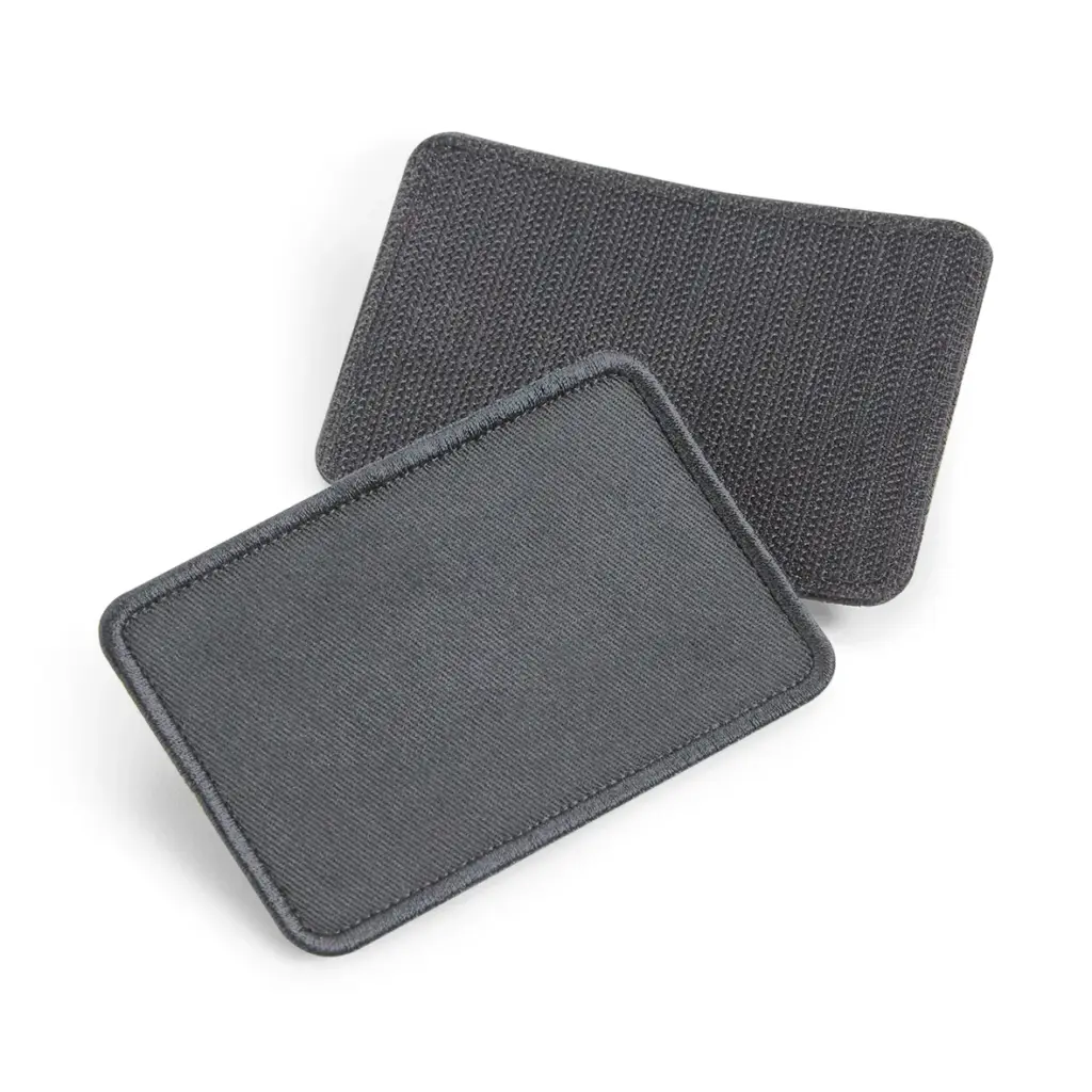 Afneembare katoenen patch, graphite grey — productfoto 8