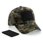 Pet met 5 panelen en afneembare patch, jungle camo — productfoto 8
