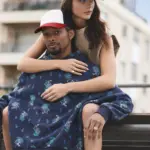 Meerkleurige 5-panel truckerpet