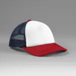 Meerkleurige 5-panel truckerpet — productfoto 5
