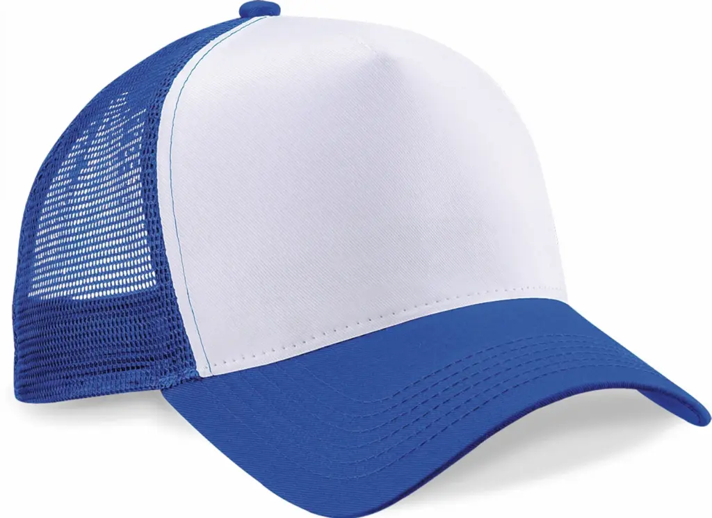 PS_B640_BRIGHTROYALBLUE-WHITE - Hidalgo Snapback truckerpet — productfoto 10