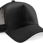 Snapback truckerpet, black — productfoto 4