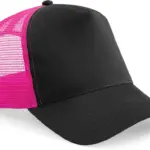 Snapback truckerpet, black / fuchsia — productfoto 5