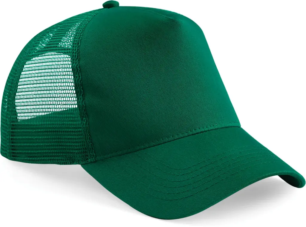 PS_B640_BOTTLEGREEN-BOTTLEGREEN - Hidalgo Snapback truckerpet, bottle green / bottle green — productfoto 8