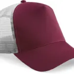 PS_B640_BURGUNDY-LIGHTGREY - Hidalgo Snapback truckerpet, burgundy / light grey — productfoto 11