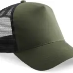 PS_B640-FS_OLIVEGREEN-BLACK - Hidalgo Snapback truckerpet, olive green / black — productfoto 18