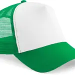PS_B640_PUREGREEN-WHITE - Hidalgo Snapback truckerpet, pure green / white — productfoto 19