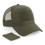 PS_B641-FC_MILITARYGREEN - Hidalgo Meshpet, verstelbaar aan de achterkant met afneembare patch., military green — productfoto 9
