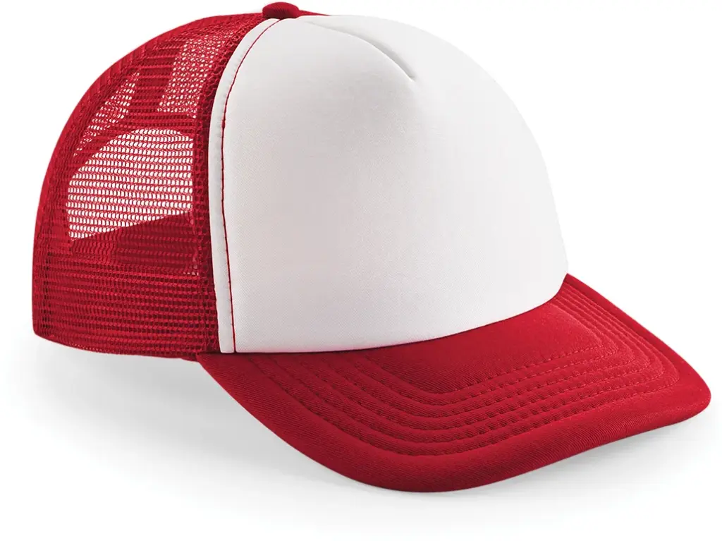 Vintage Snapback Trucker, classic red / white — productfoto 8