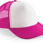 Vintage Snapback Trucker, fuchsia / white — productfoto 12