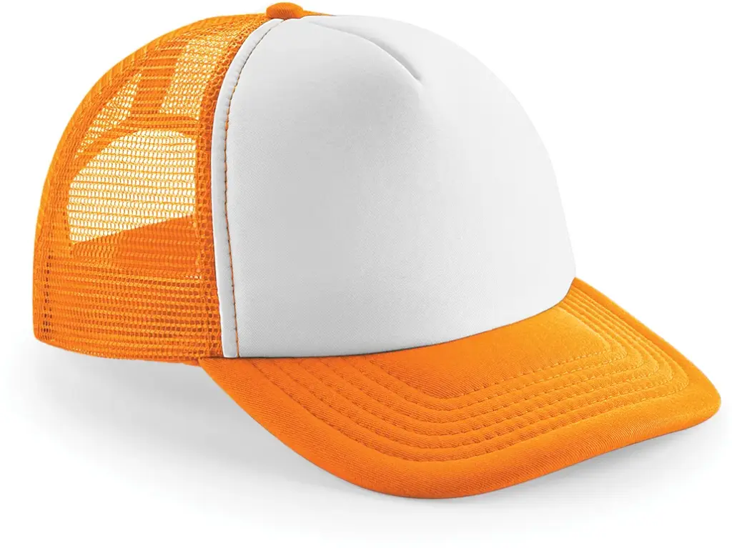 Vintage Snapback Trucker, orange / white — productfoto 14