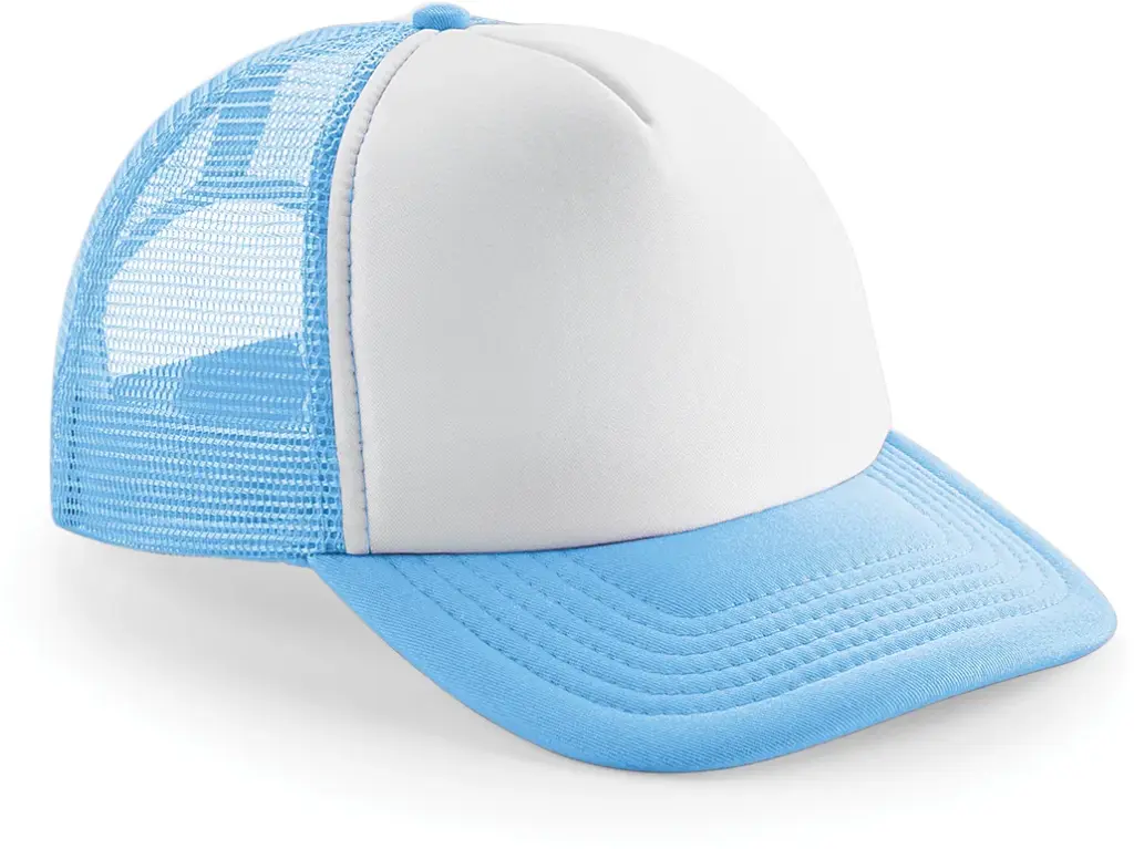 Vintage Snapback Trucker, sky blue / white — productfoto 18