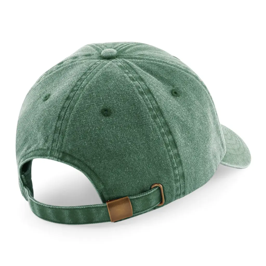 Vintage pet laag profiel, vintage bottle green — productfoto 7