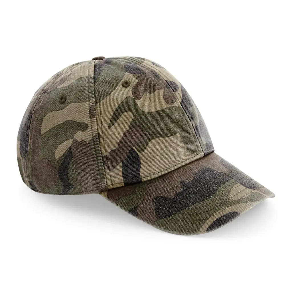 Vintage pet laag profiel, vintage jungle camo — productfoto 17