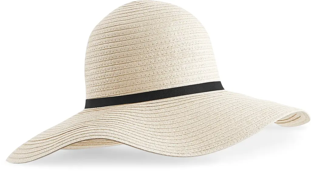Marbella zonnehoed met brede rand, natural — productfoto 4