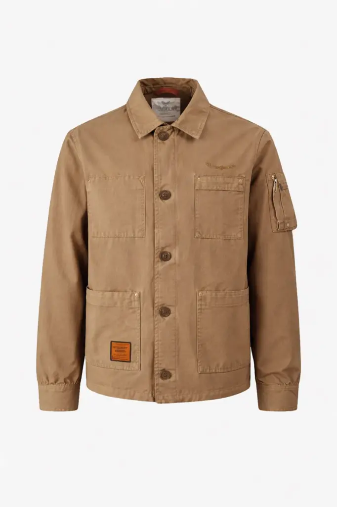 Davis jas, camel