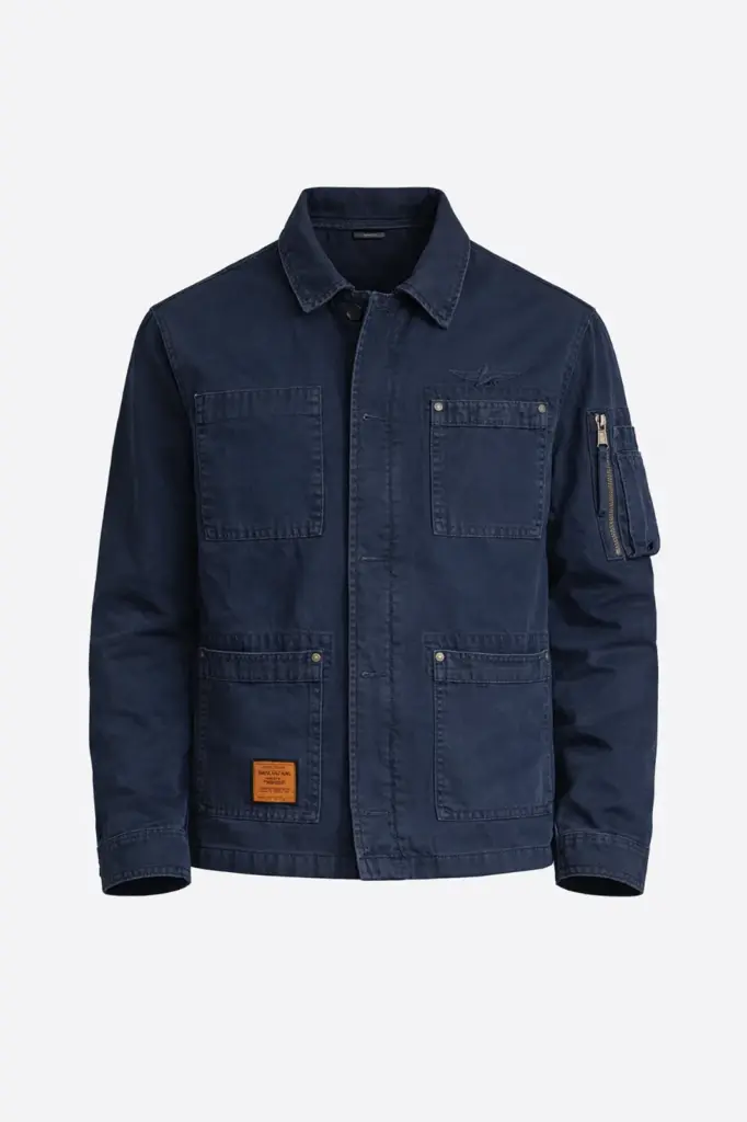 Davis jas, navy — productfoto 3