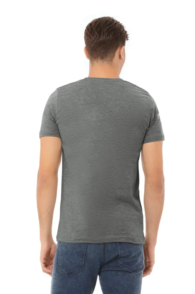 BE3001CVC-2_2026 - Hidalgo Heather jersey T-shirt met korte mouwen — productfoto 2