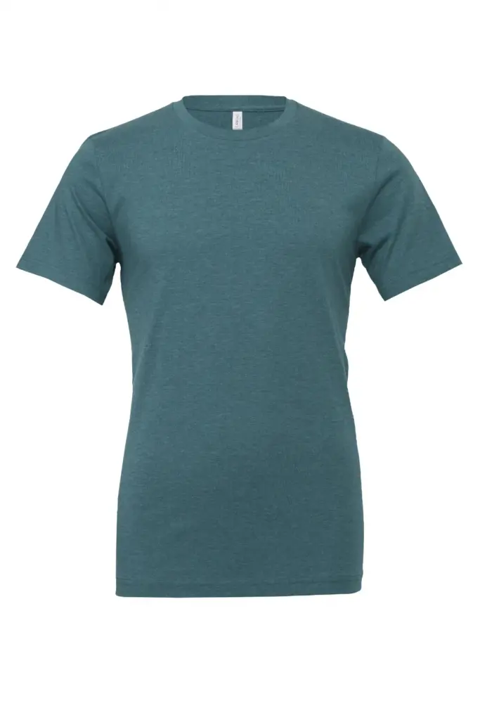 T-Shirt bedrucken BE3001CVC Weich Heather Jersey S-XXL — Produktfoto 23