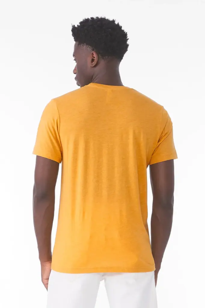 Unisex Triblend T-shirt met korte mouwen — productfoto 3